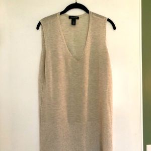 Light weight sleeveless Sweater dress
